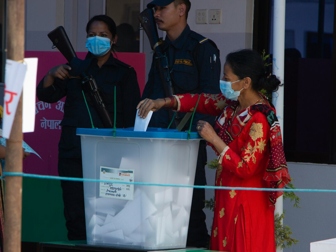 polling station voters