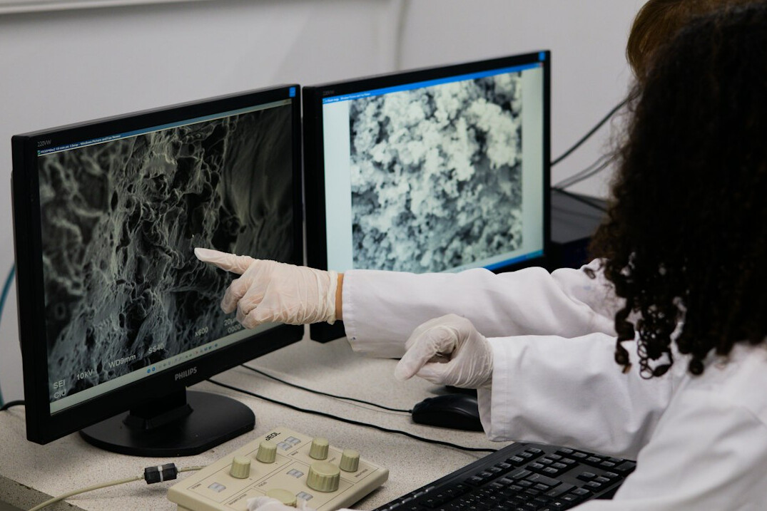 scientist analyzing climate data